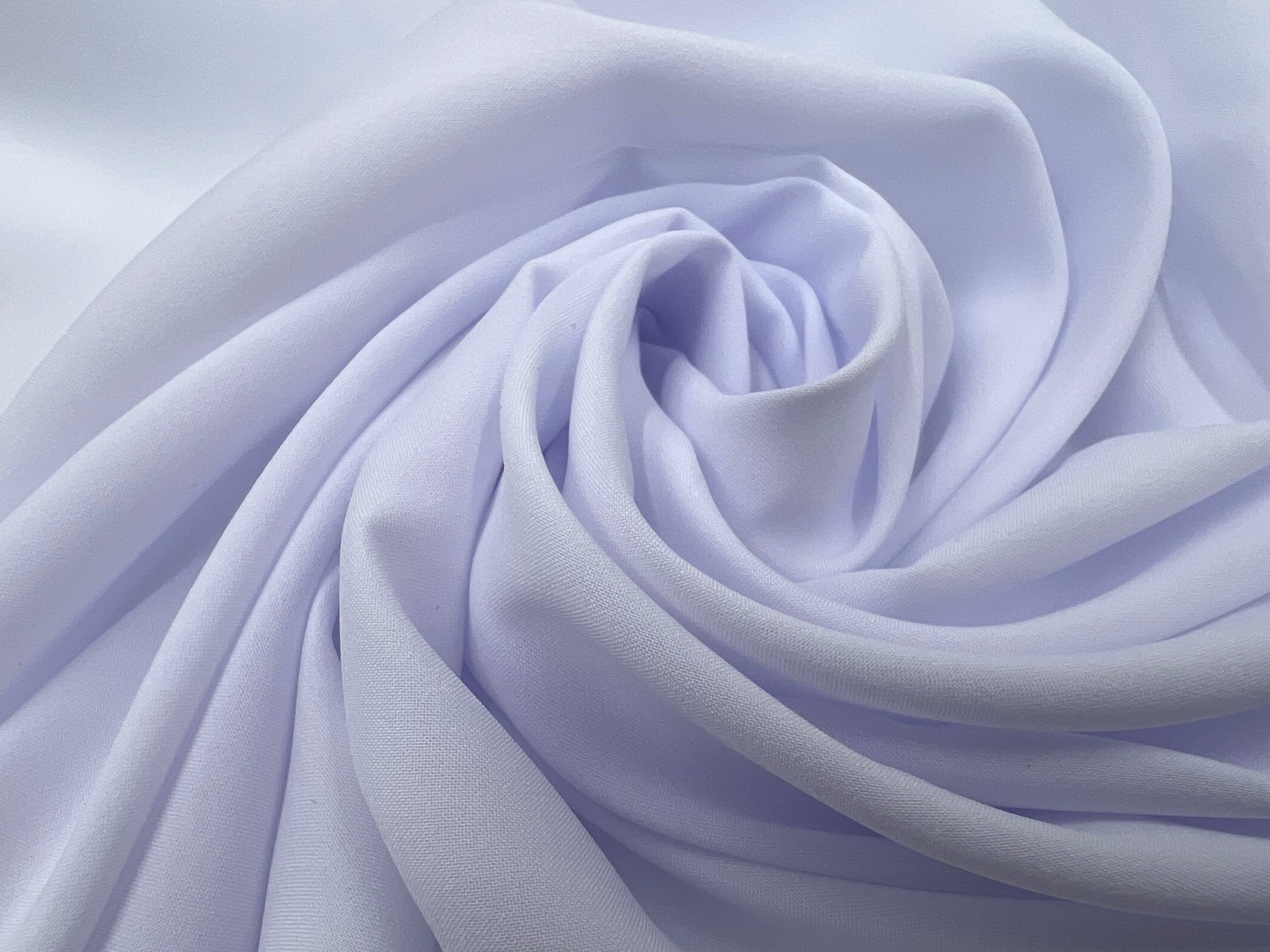 DOUBLURE PONGÉ BLANCHE REFLET VIOLET MSO