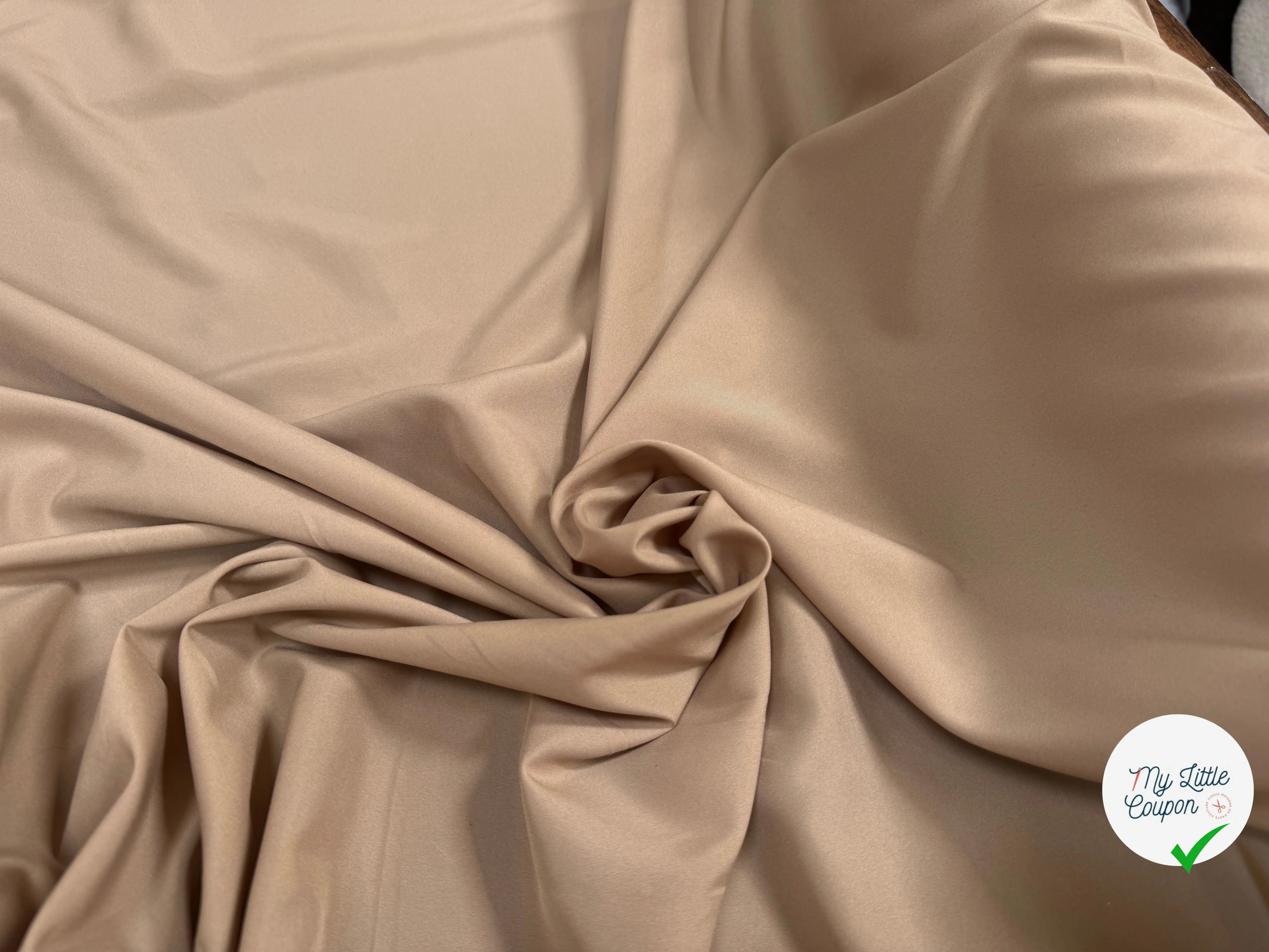 DOUBLURE PONGÉ CAMEL - My Little Coupon