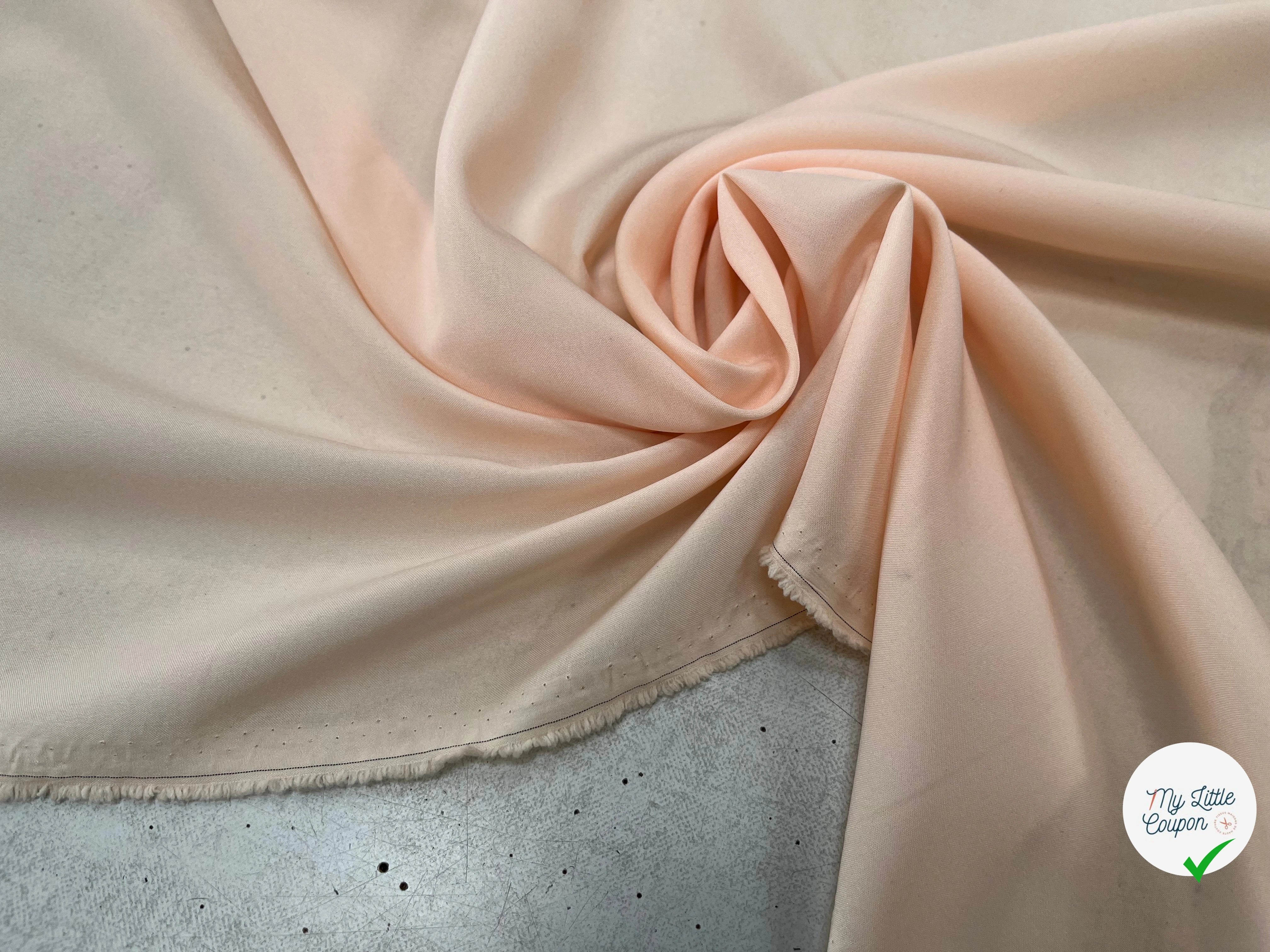 DOUBLURE PONGÉ SAUMON CLAIR - My Little Coupon