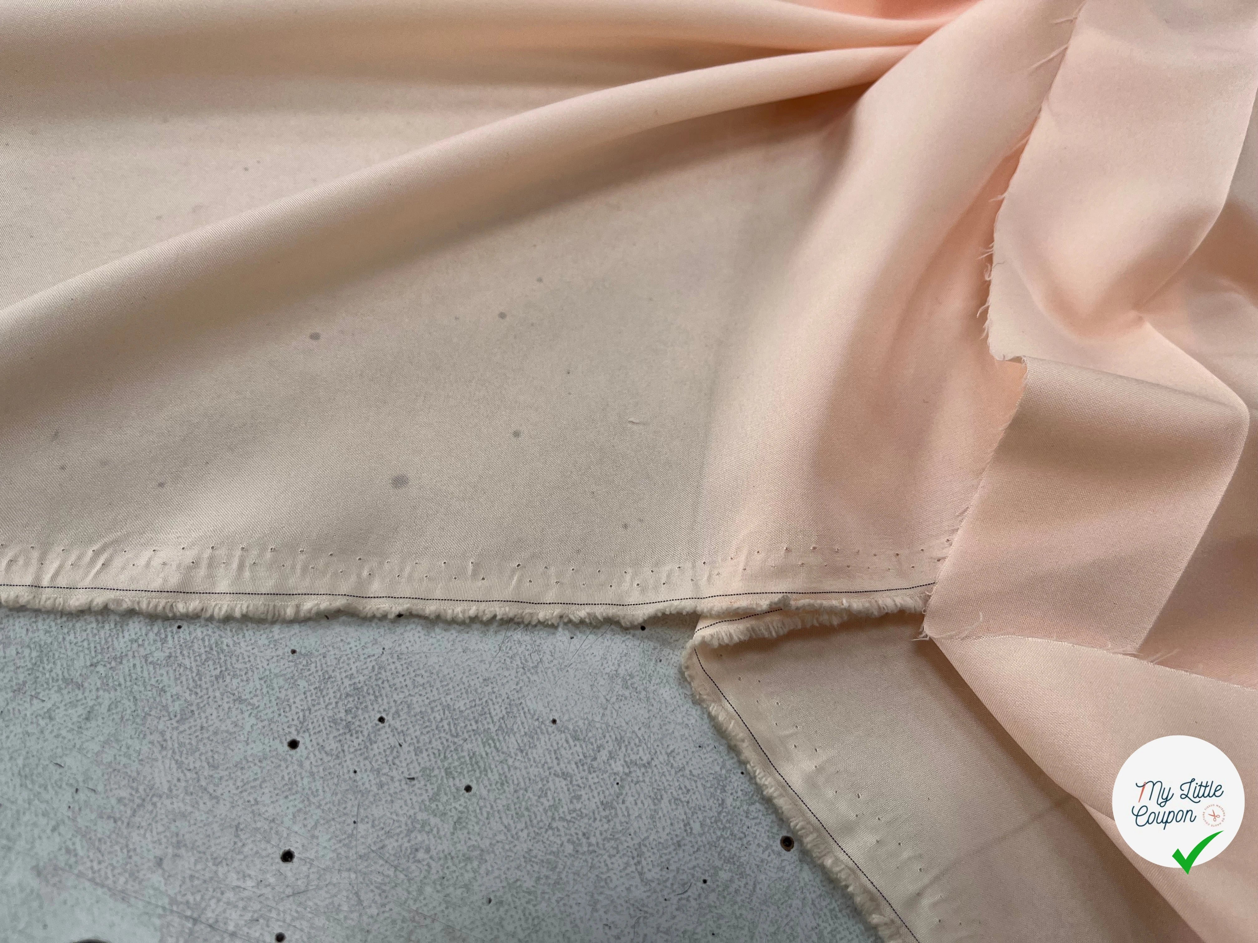 DOUBLURE PONGÉ SAUMON CLAIR - My Little Coupon