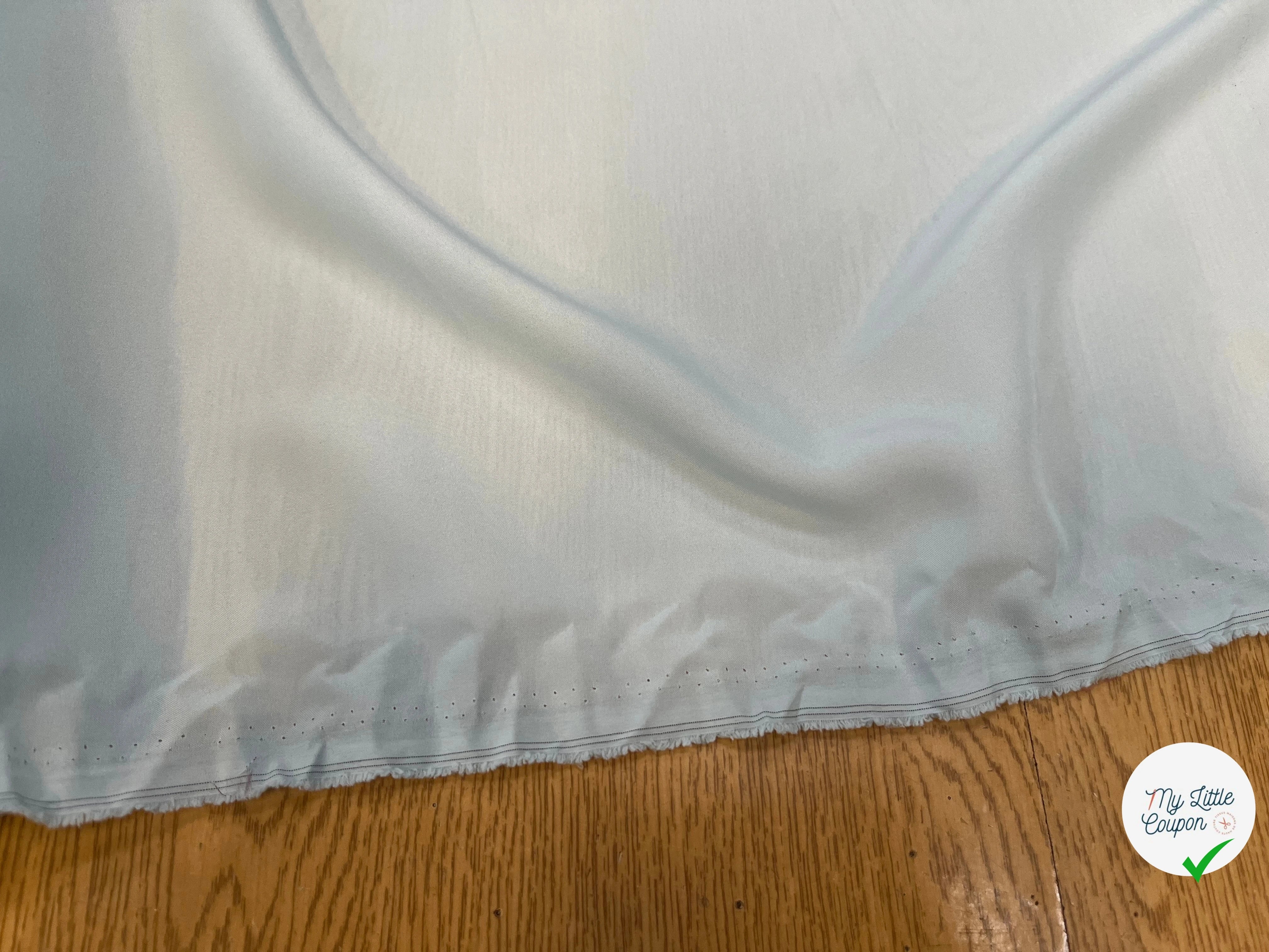 DOUBLURE PONGÉE CHIC BLEU CIEL - My Little Coupon