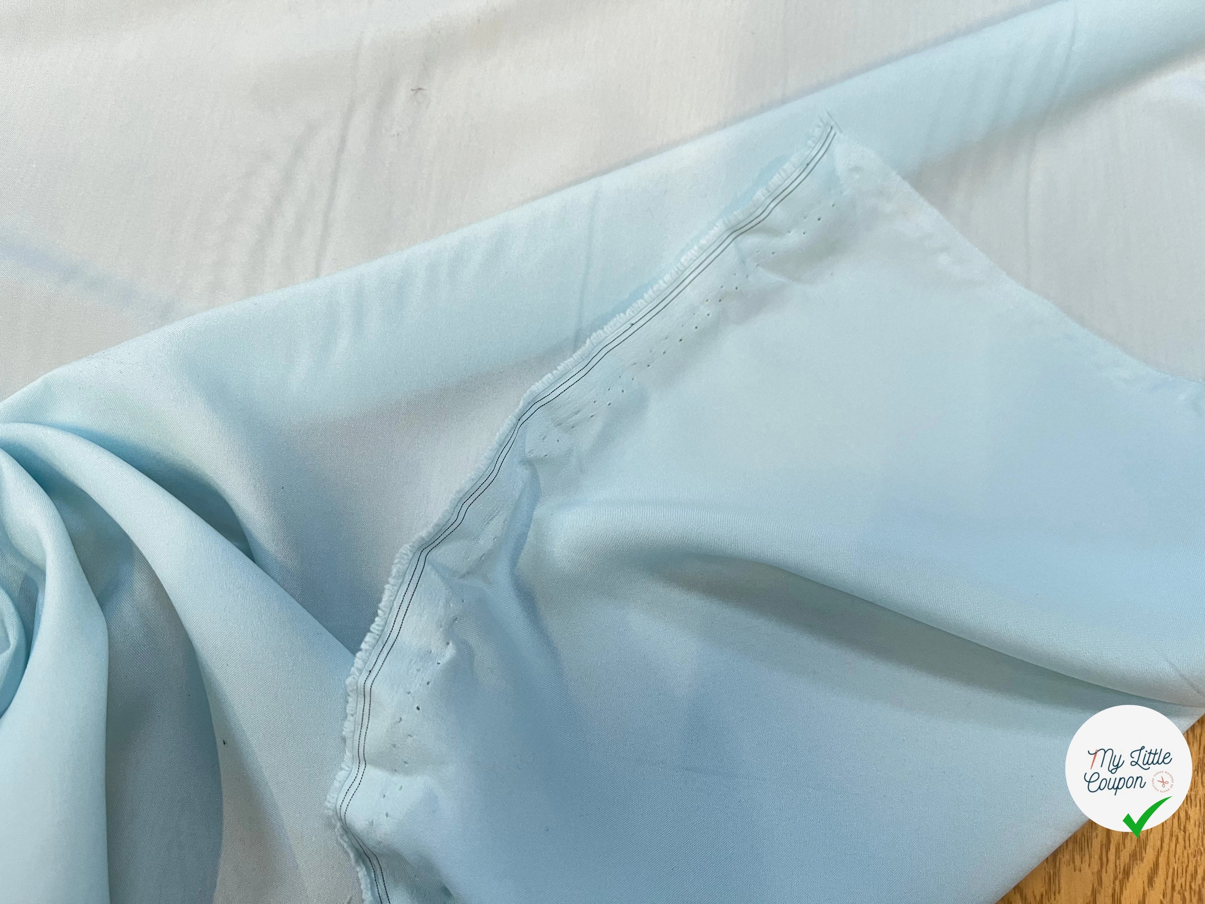 DOUBLURE PONGÉE CHIC BLEU CIEL - My Little Coupon