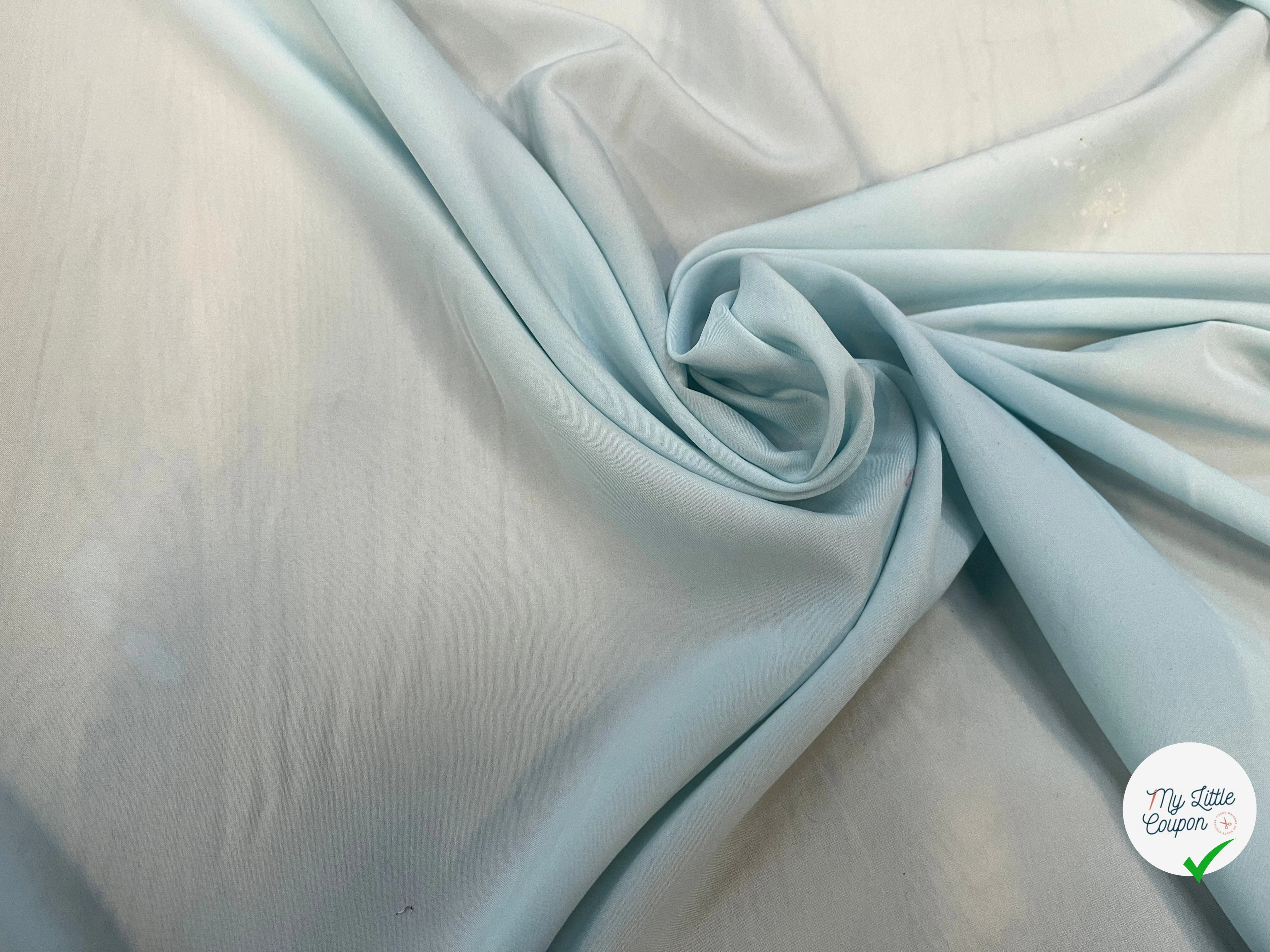 DOUBLURE PONGÉE CHIC BLEU CIEL - My Little Coupon