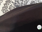 DOUBLURE SATIN FACON DRILL MARRON FONCÉ - My Little Coupon - tissu - coudre