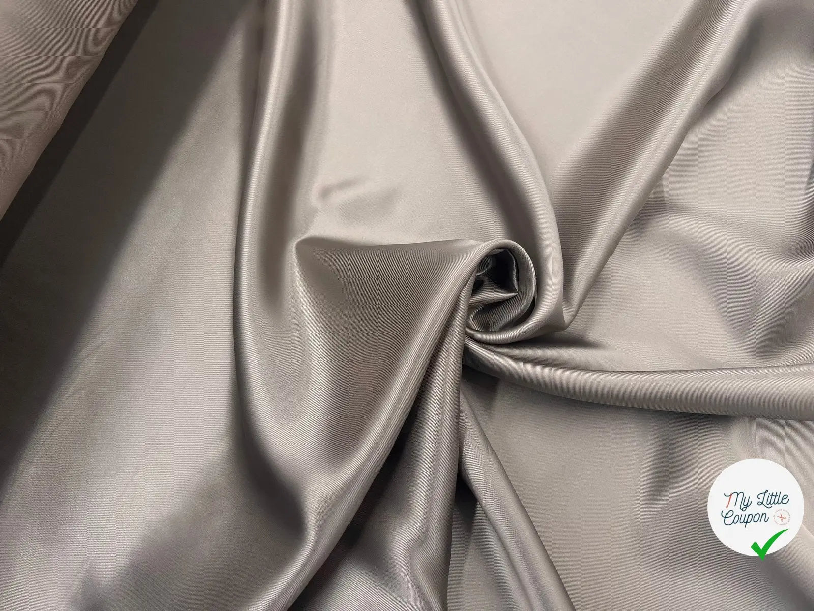 DOUBLURE SATIN TAUPE SHINY MSO