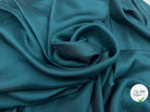 DOUBLURE SATIN VISCOSE BLEU CANARD - My Little Coupon - tissu - coudre