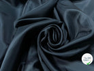 DOUBLURE SATIN VISCOSE PÉTROLE - My Little Coupon - tissu - coudre