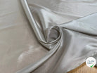 DOUBLURE SATINÉE GRIS CLAIR STRETCH 67% ACETATE - My Little Coupon