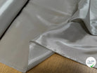 DOUBLURE SATINÉE GRIS CLAIR STRETCH 67% ACETATE - My Little Coupon