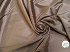 DOUBLURE SATINÉE STRETCH CHOCO MARRON 62% ACETATE - My Little Coupon