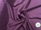 DOUBLURE TAFFETAS ACETATE AUBERGINE - My Little Coupon