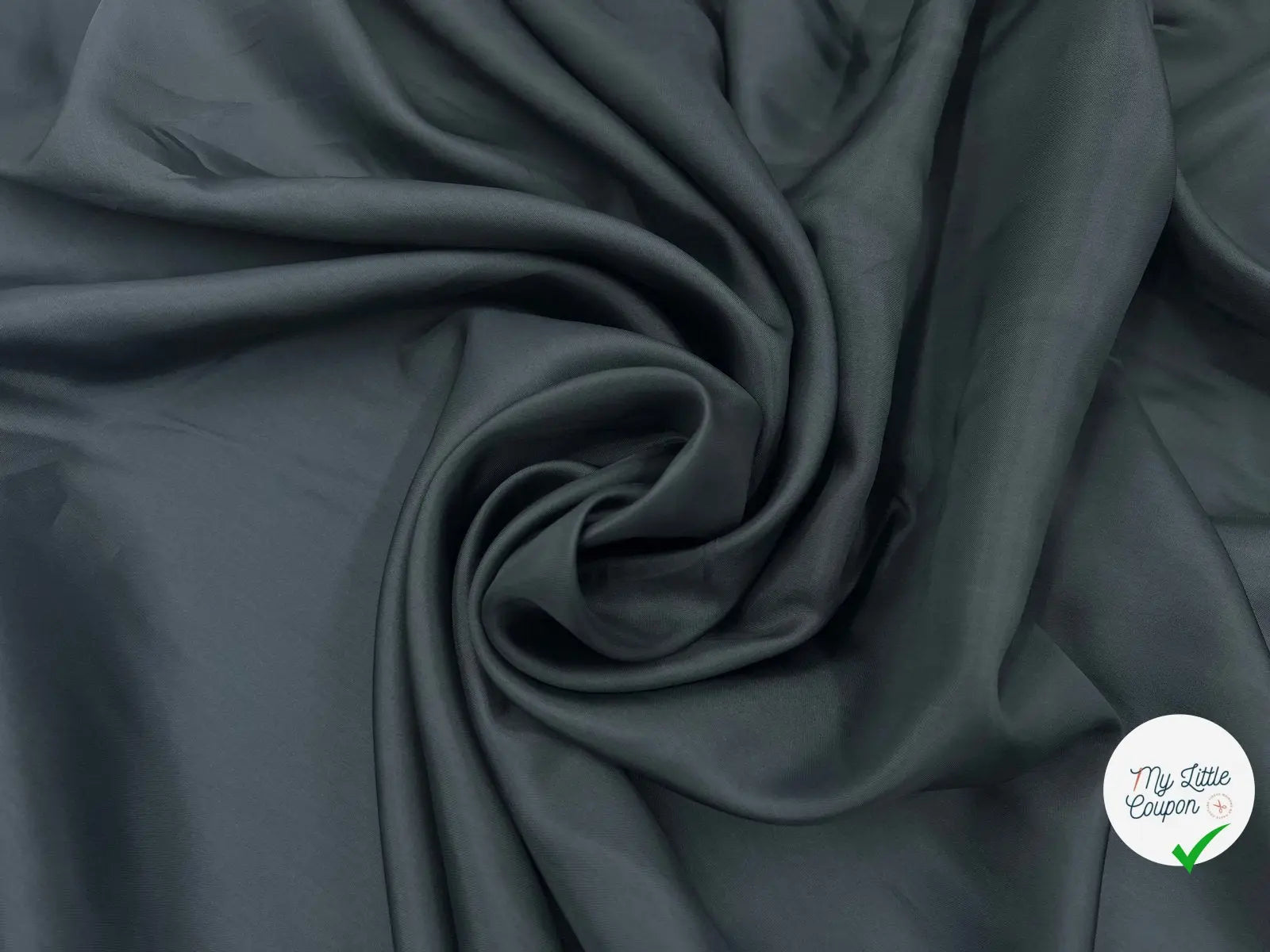 DOUBLURE TAFFETAS BLEU PÉTROLE MSO