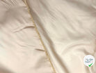 DOUBLURE TAFFETAS BRILLANT BEIGE CRÈME - My Little Coupon - tissu - coudre