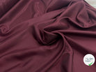 DOUBLURE TAFFETAS BRILLANT BURGUNDY - My Little Coupon - tissu - coudre