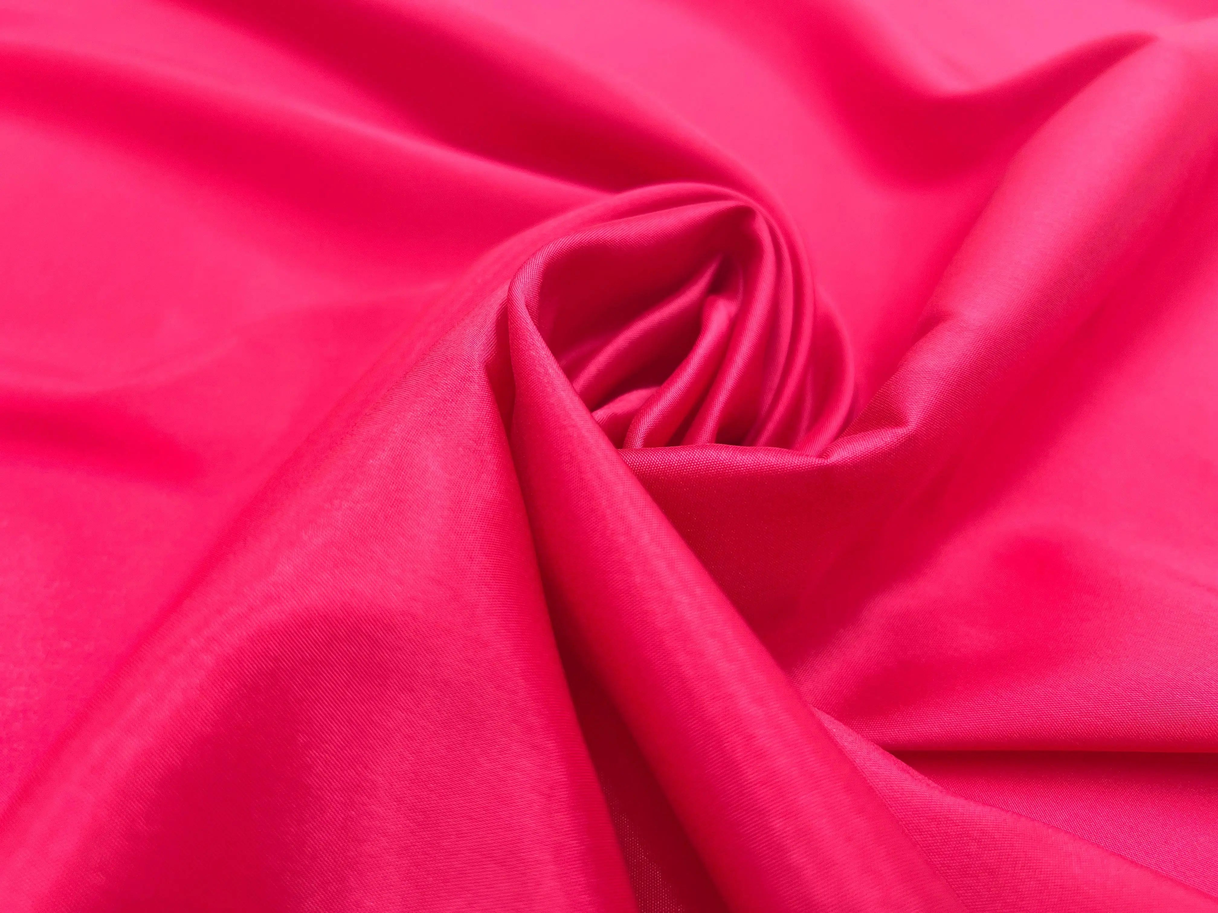 DOUBLURE TAFFETAS COQUELICOT STRETCH - coupon de tissu de 3 mètres - My Little Coupon - tissu - coudre