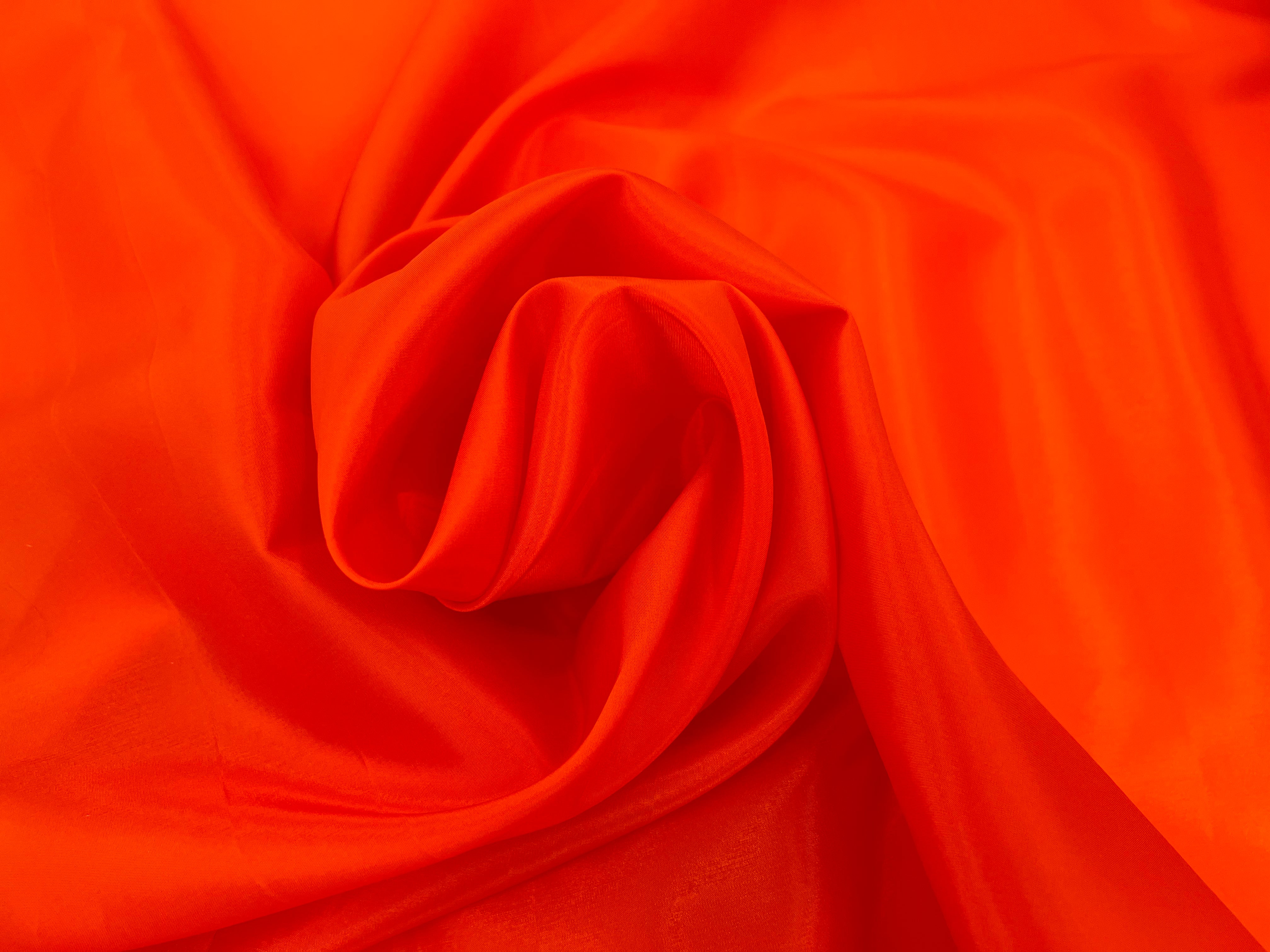 DOUBLURE TAFFETAS ORANGE PÉTILLANT MSO