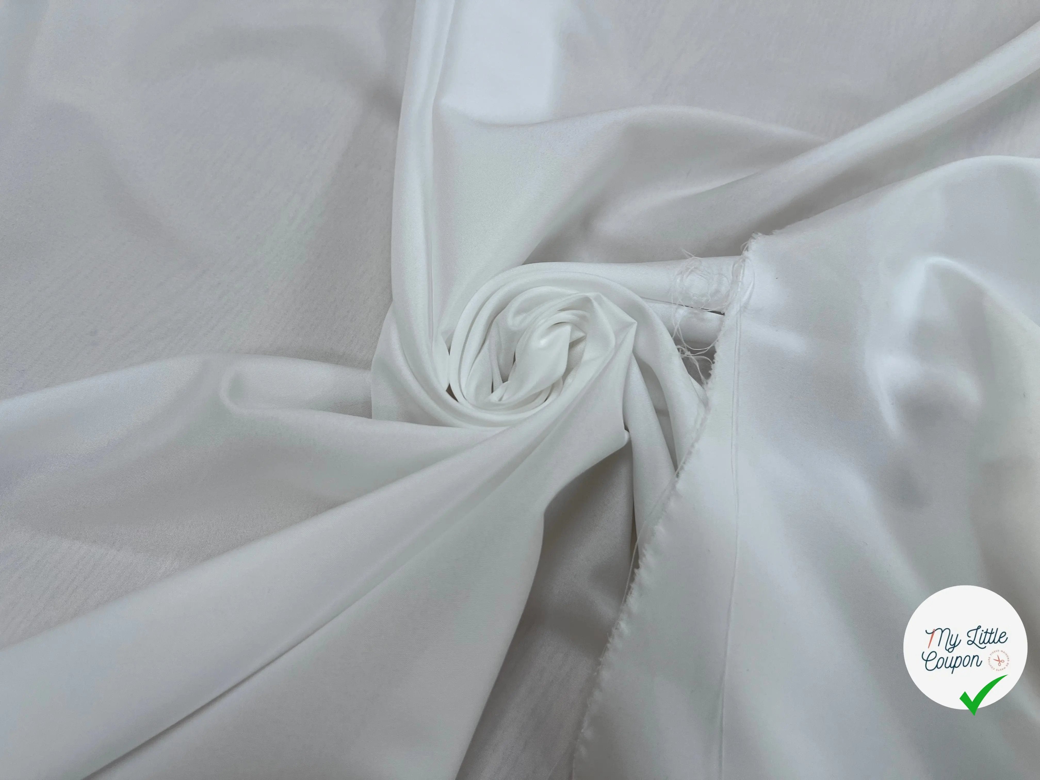 DOUBLURE TOUCHÉ DOUX BLANC CASSÉ - My Little Coupon