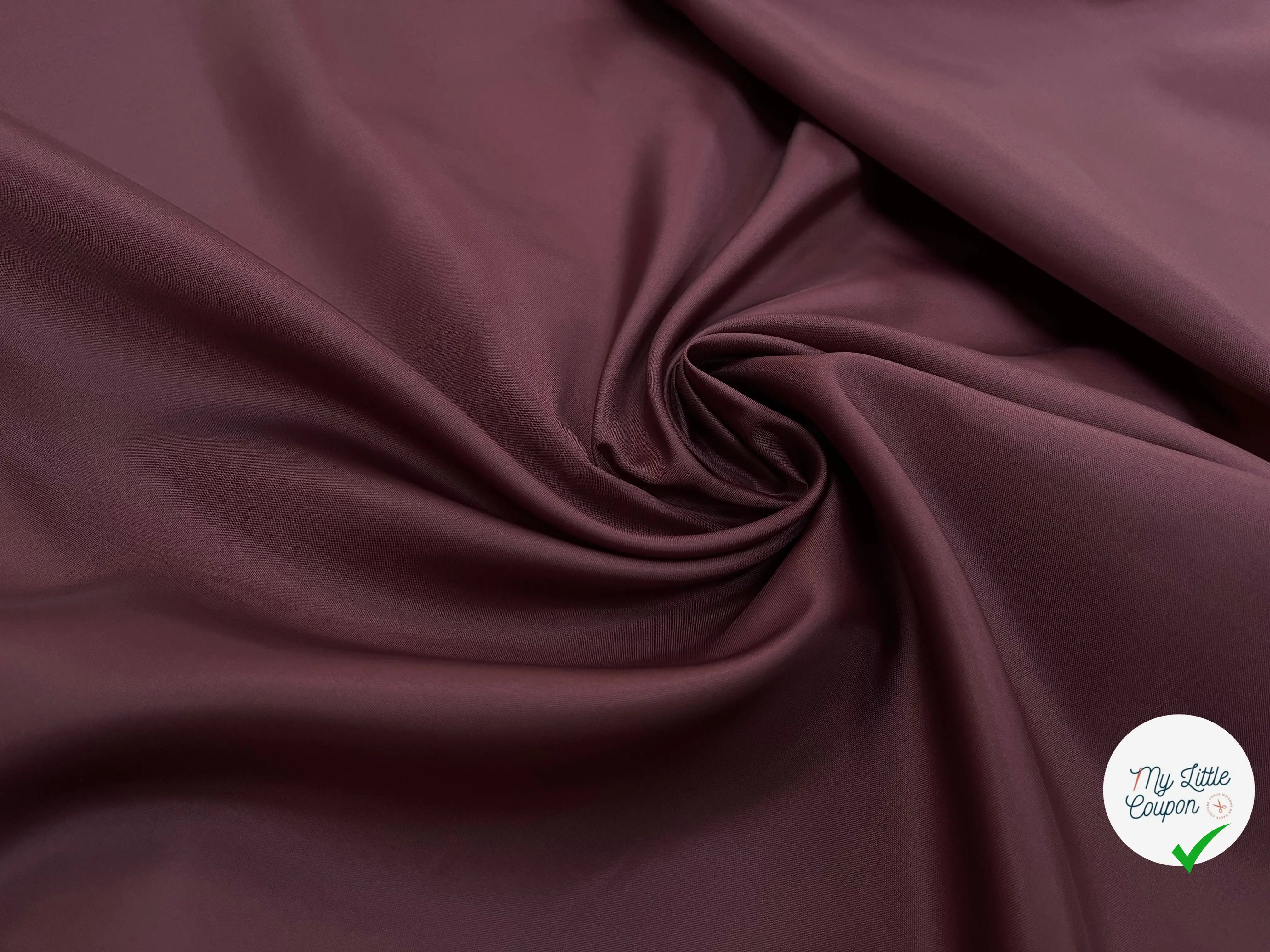 DOUBLURE TOUCHÉ DOUX BORDEAUX - My Little Coupon