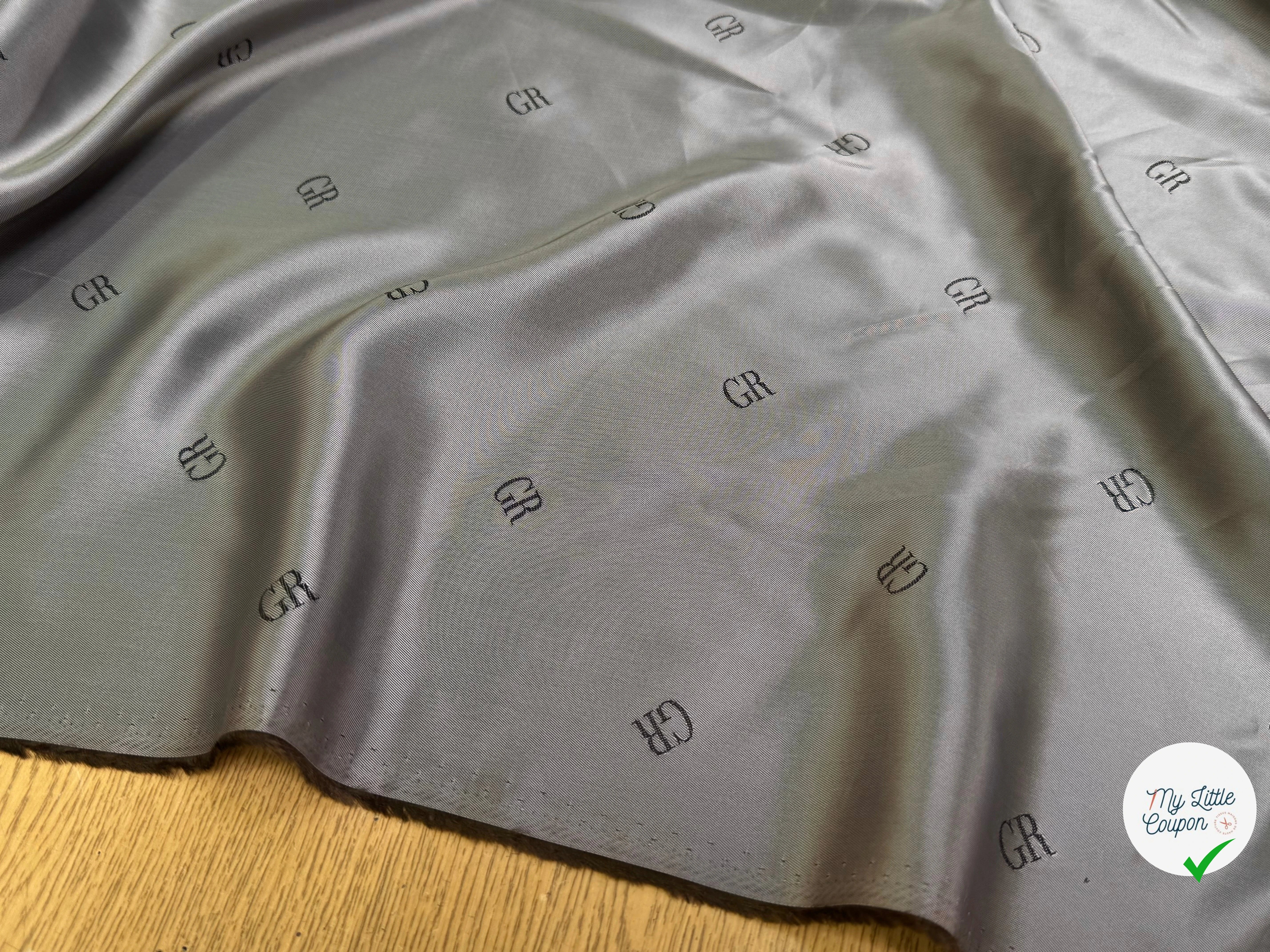 DOUBLURE VISCOSE ACETATE FROIDE #TAG GR MARRON VERS DU GRIS - My Little Coupon