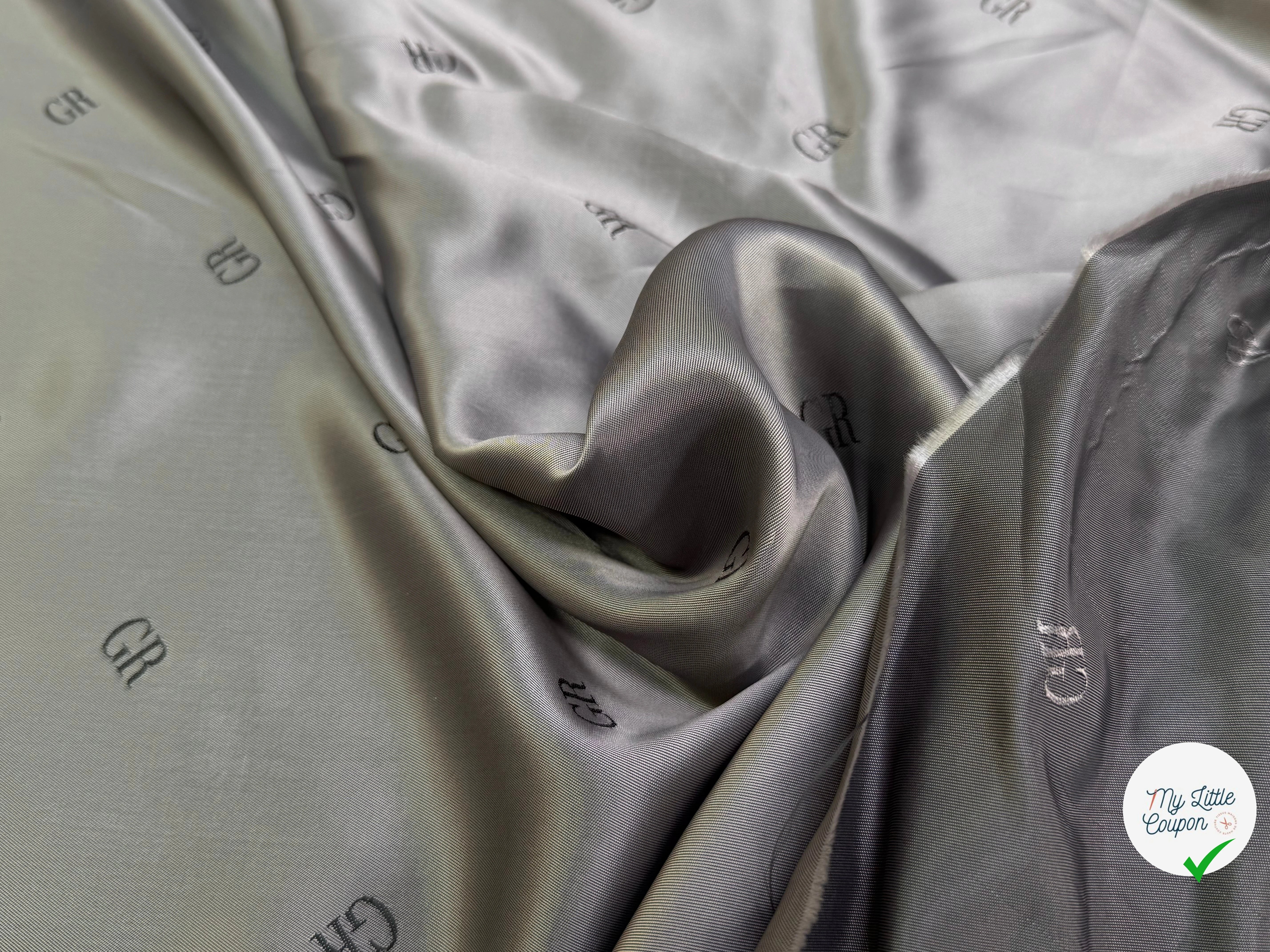 DOUBLURE VISCOSE ACETATE FROIDE #TAG GR MARRON VERS DU GRIS - My Little Coupon