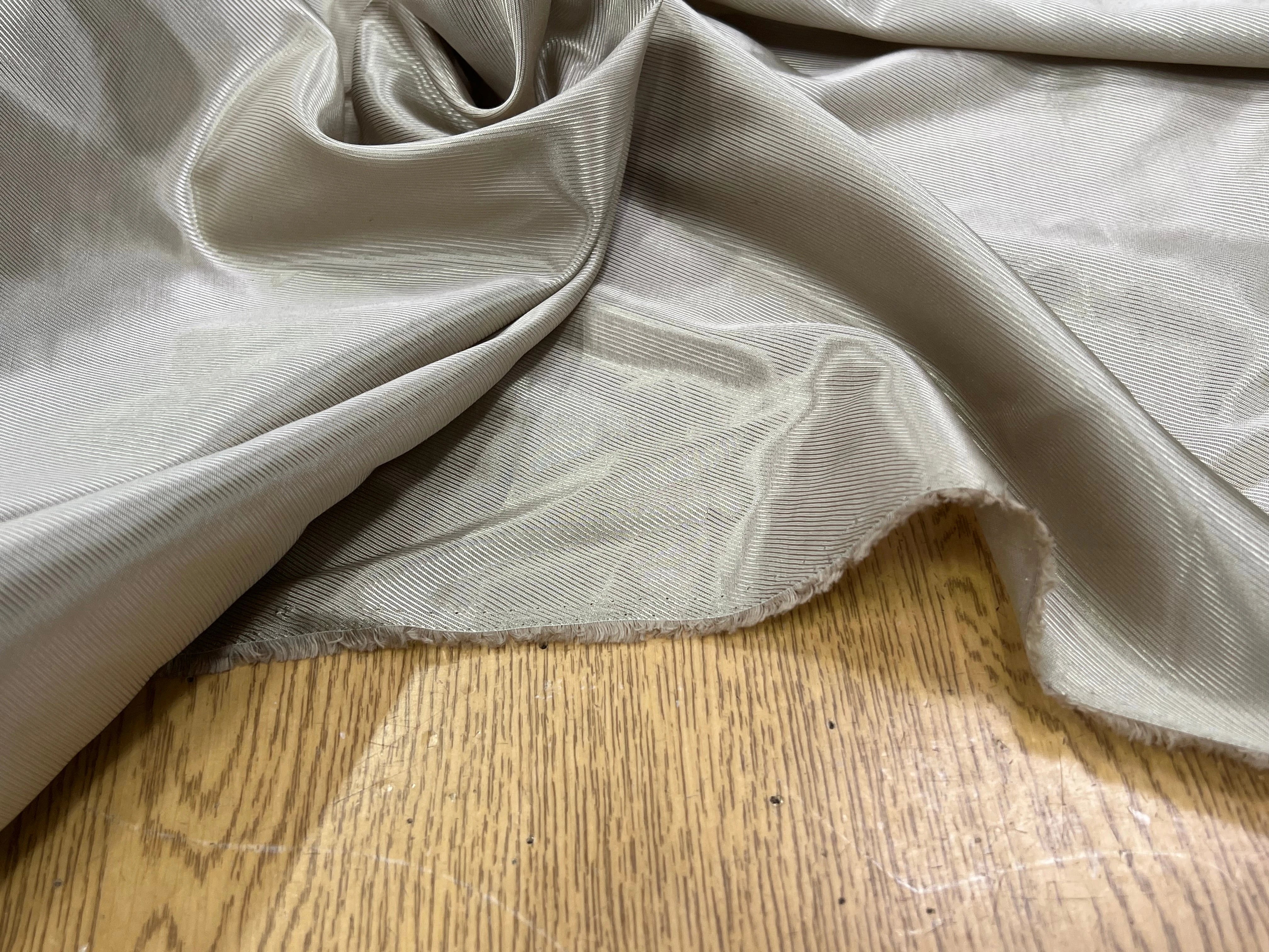 DOUBLURE VISCOSE DRILL FLUIDE BEIGE FONCÉ 100% VI - My Little Coupon