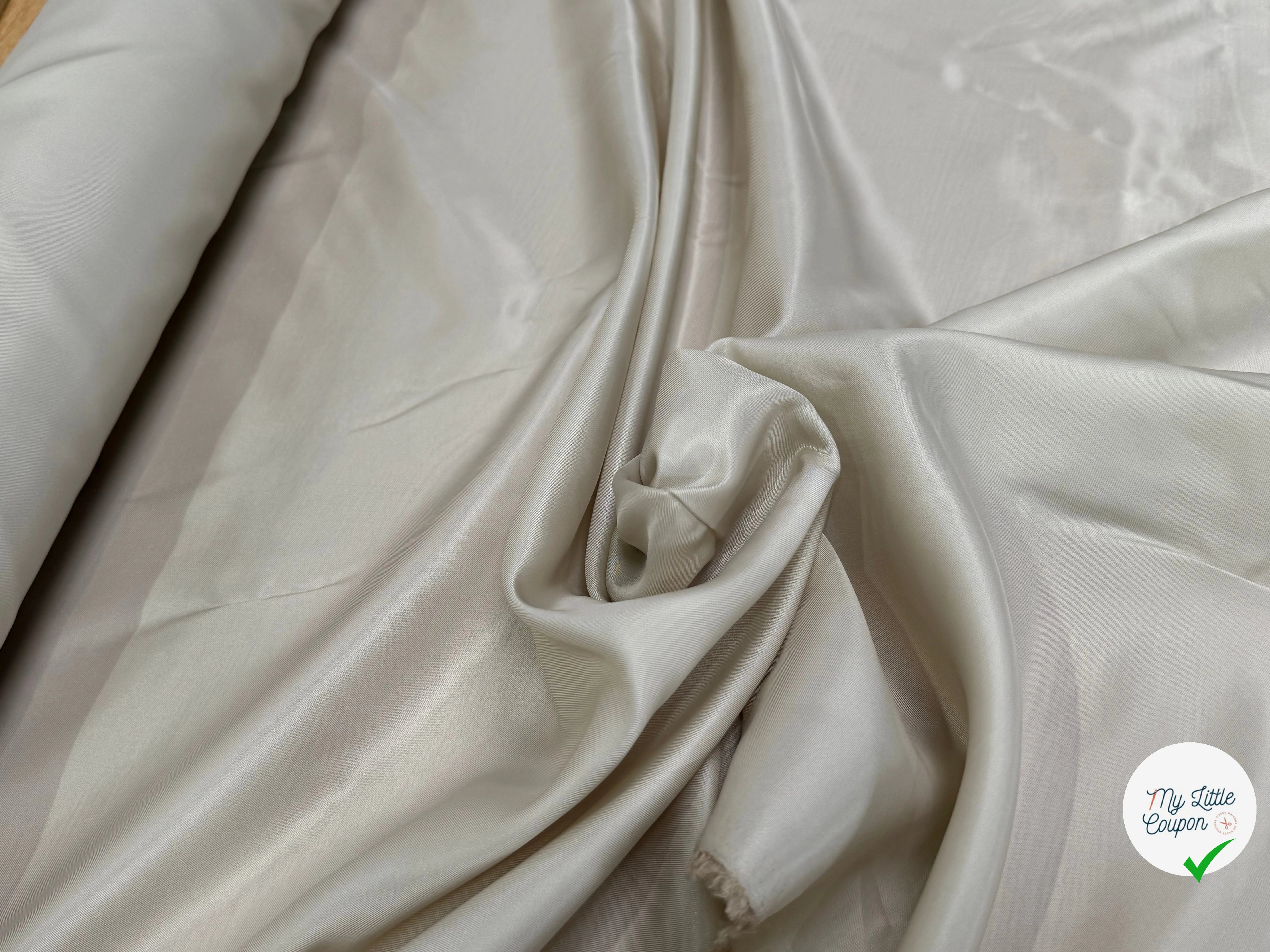 DOUBLURE VISCOSE FROIDE LISSE BEIGE - My Little Coupon