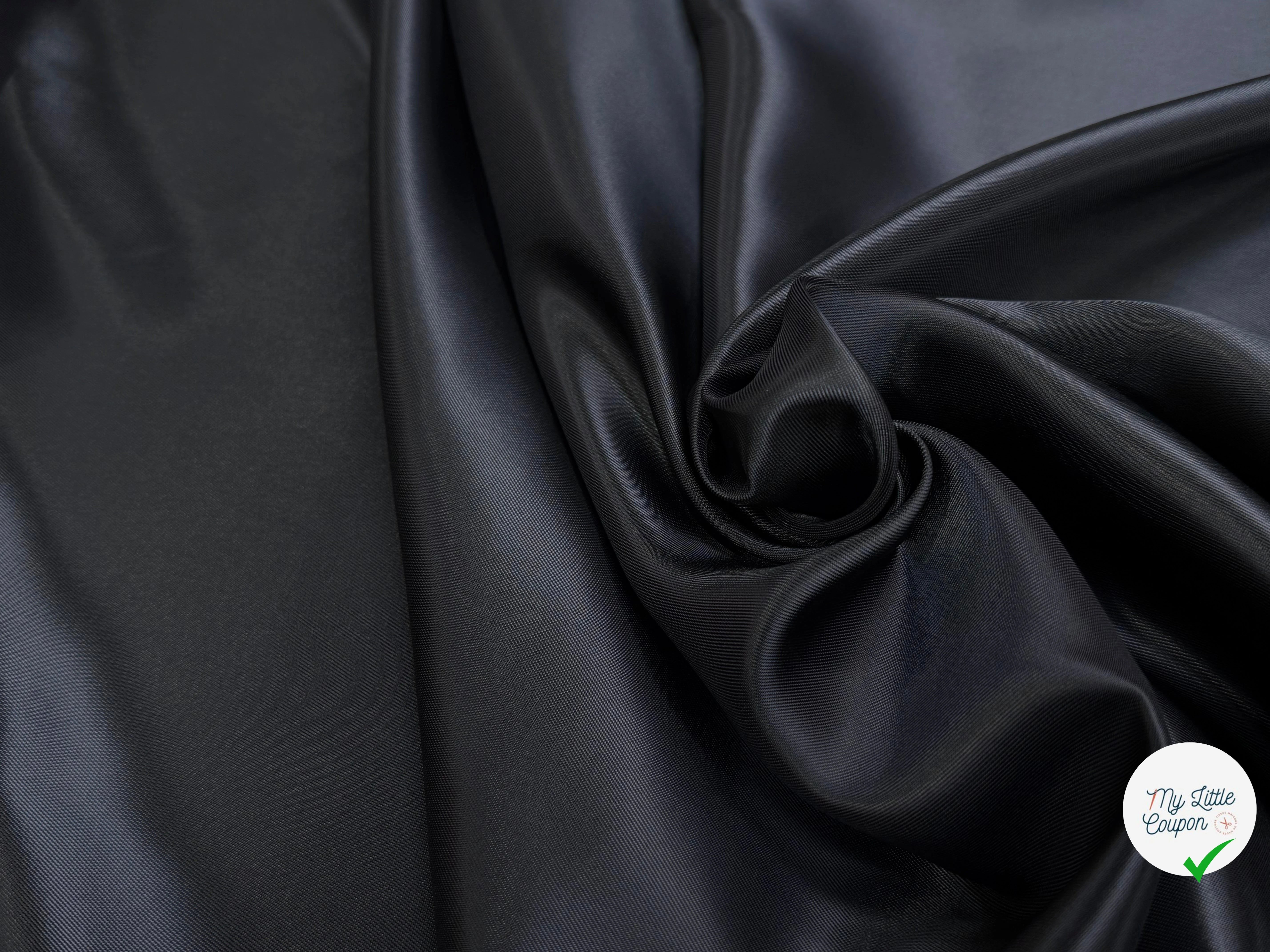 DOUBLURE VISCOSE FROIDE NUIT NAVY - My Little Coupon