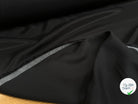 DOUBLURE VISCOSE SERGÉE UNI NOIR - My Little Coupon