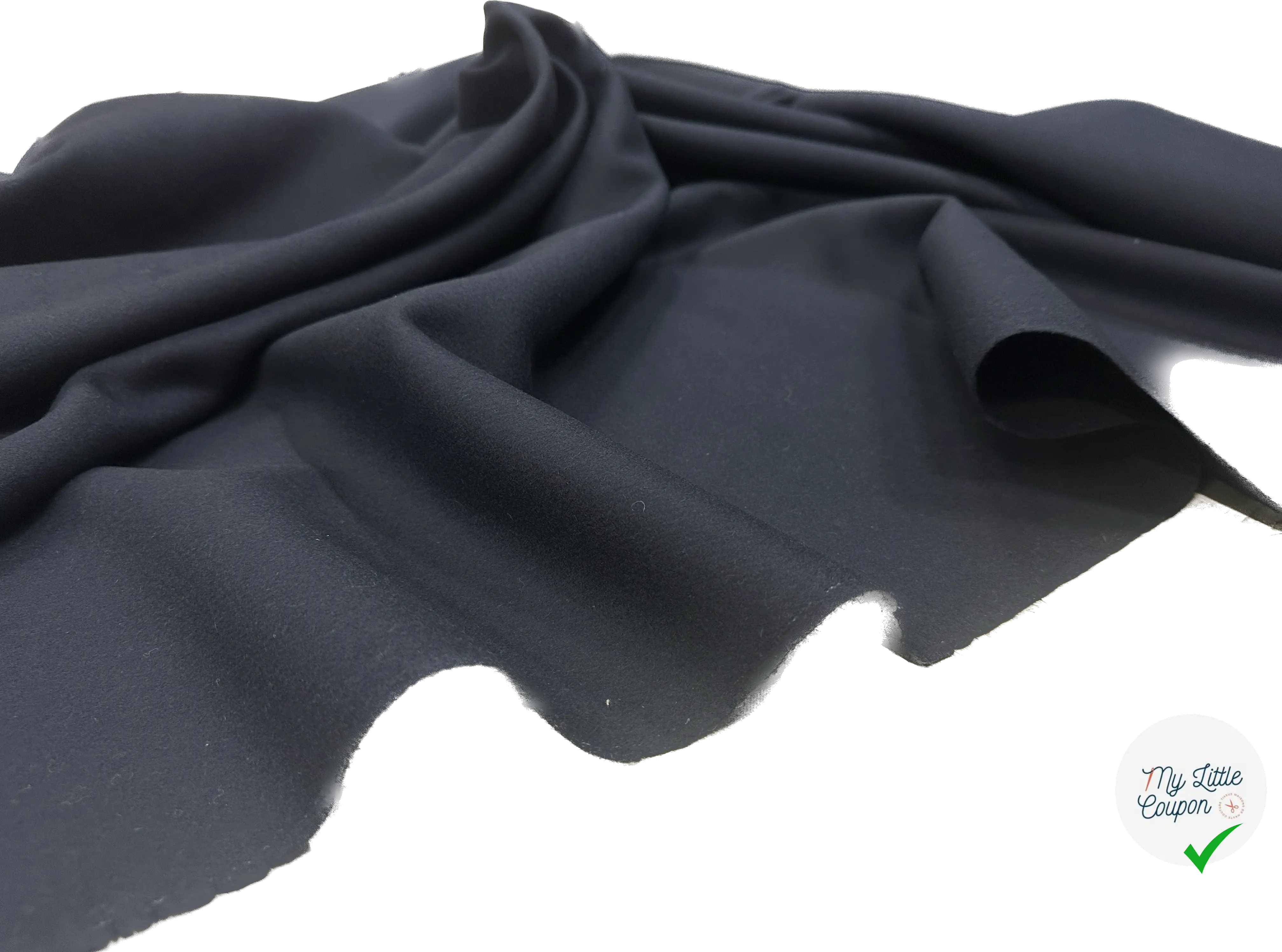 DRAP CABAN PURE LAINE BLEU OCÉAN MLC INTERN