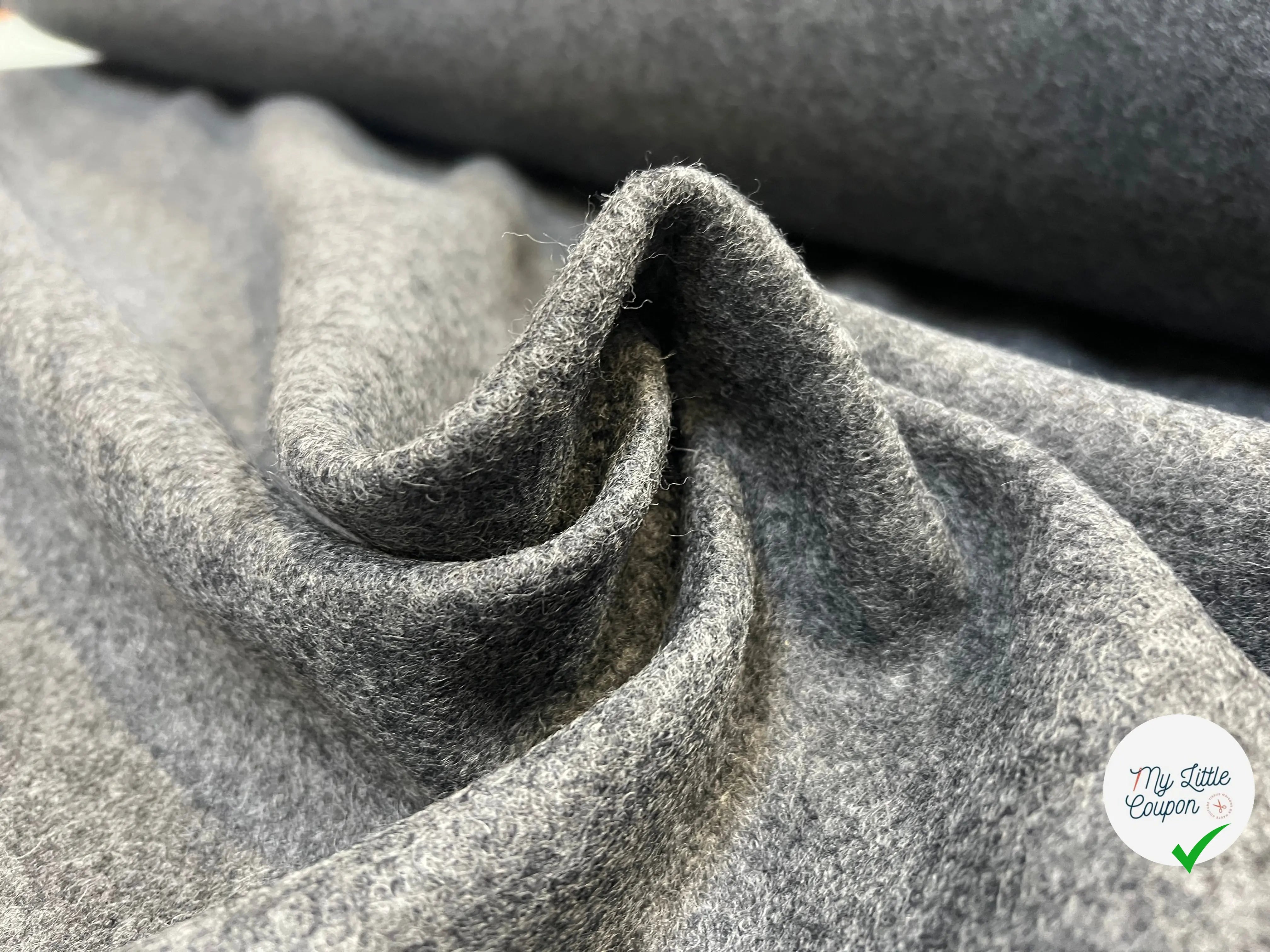 DRAP DE LAINE GRIS - My Little Coupon