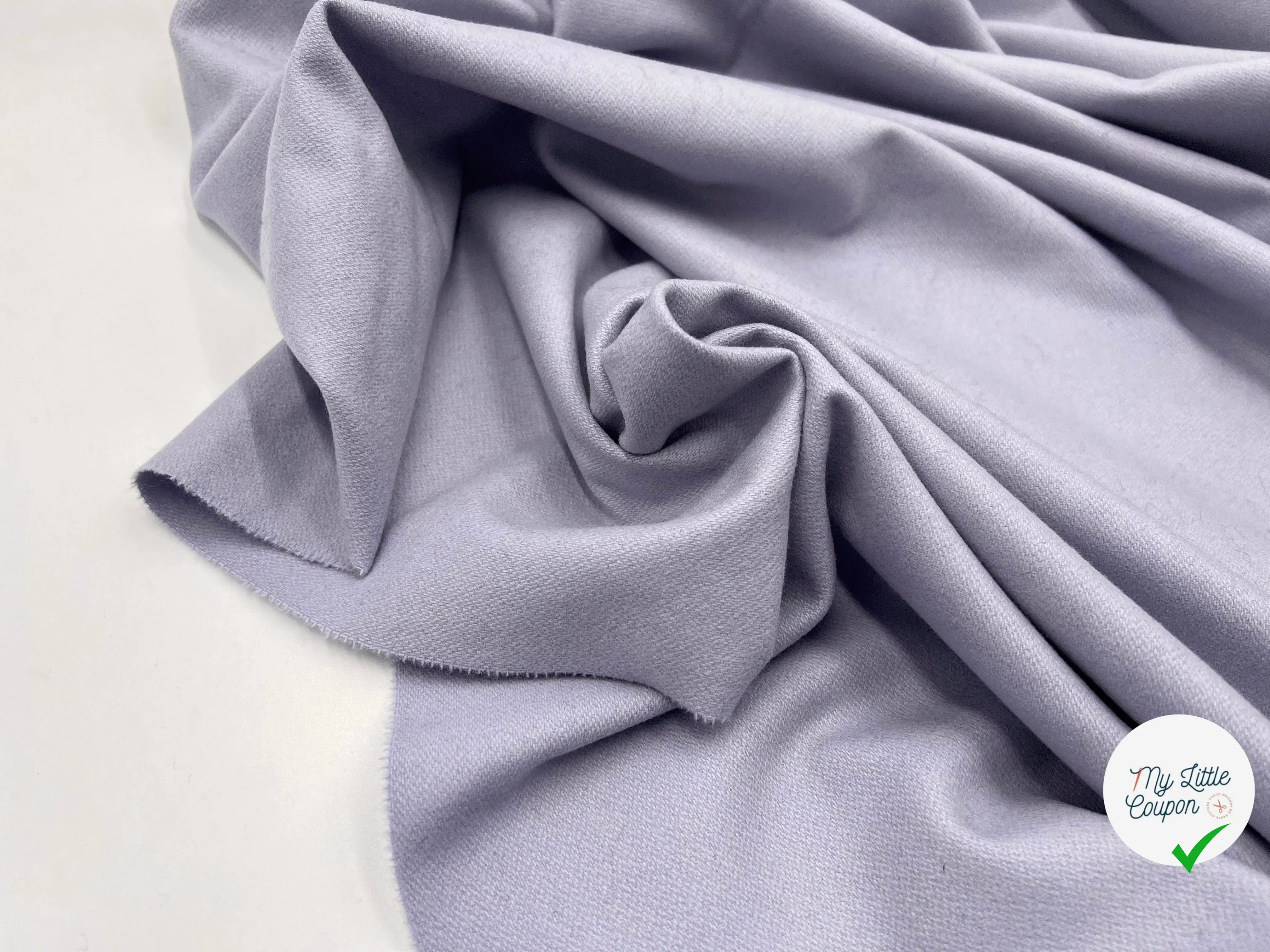 DRAP DE LAINE LAVANDE - My Little Coupon - tissu - coudre