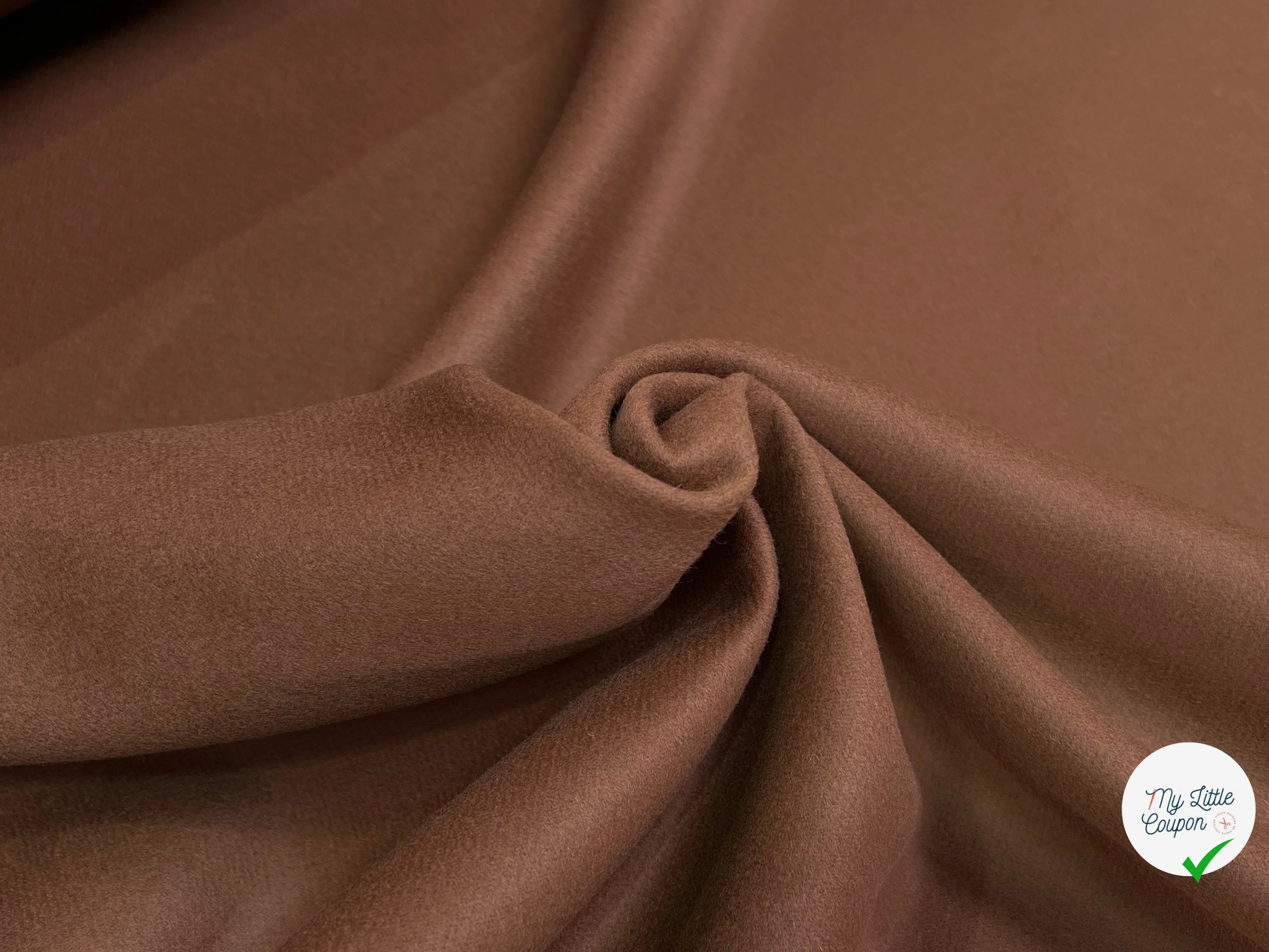 DRAP DE LAINE MARRON - My Little Coupon