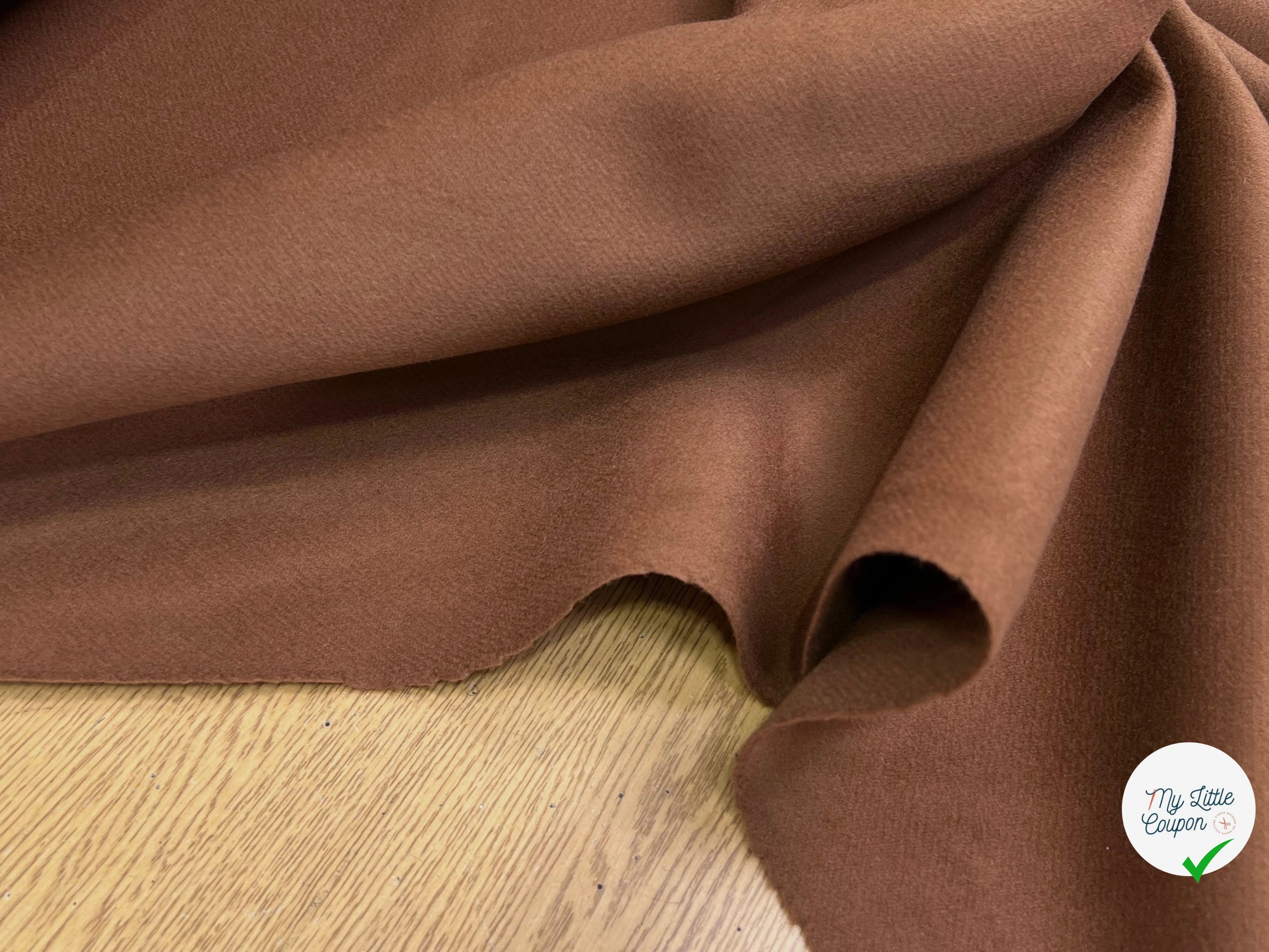 DRAP DE LAINE MARRON - My Little Coupon