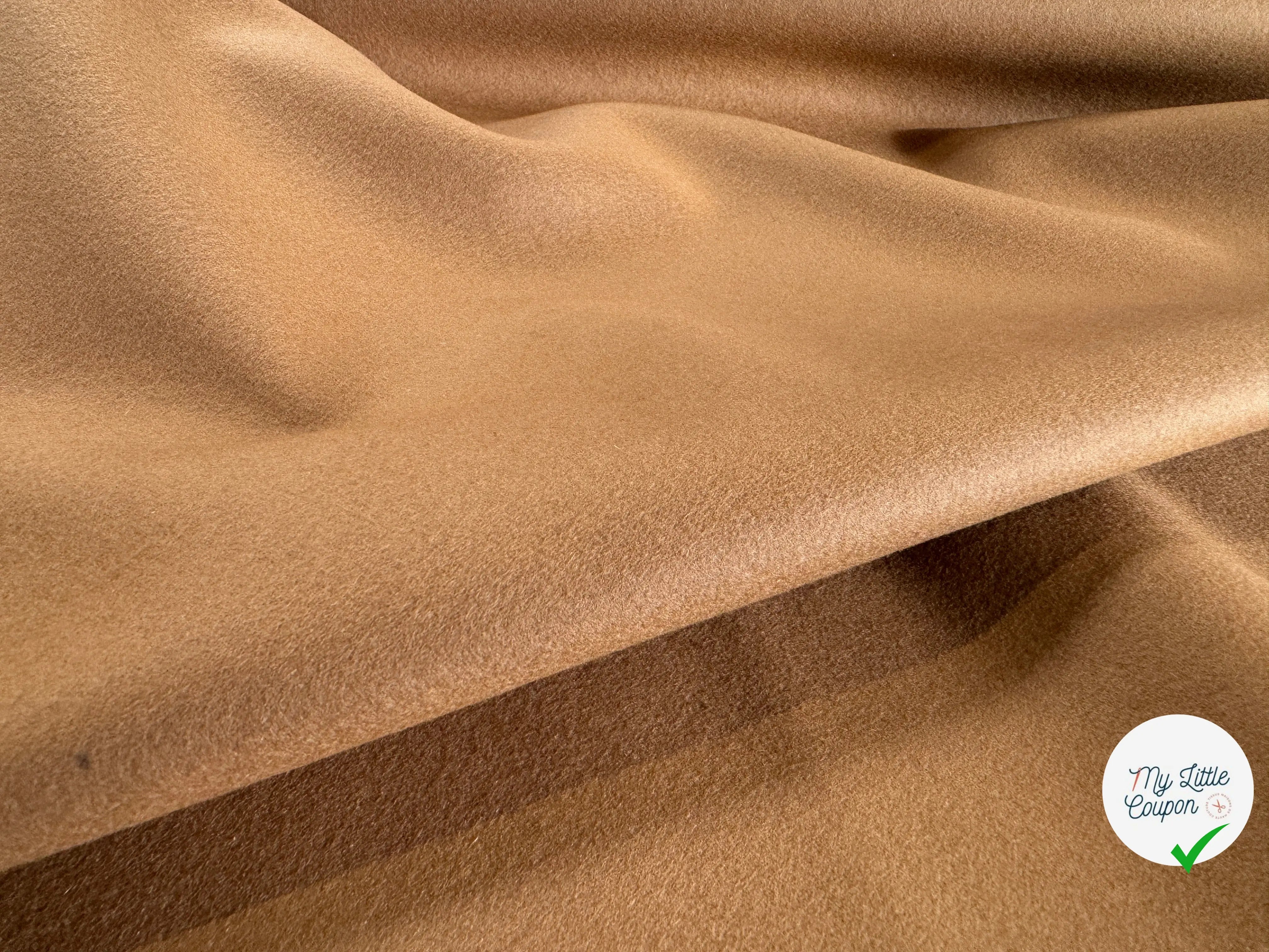 DRAP DE LAINE PRESTIGE CAMEL SUBLIME - My Little Coupon