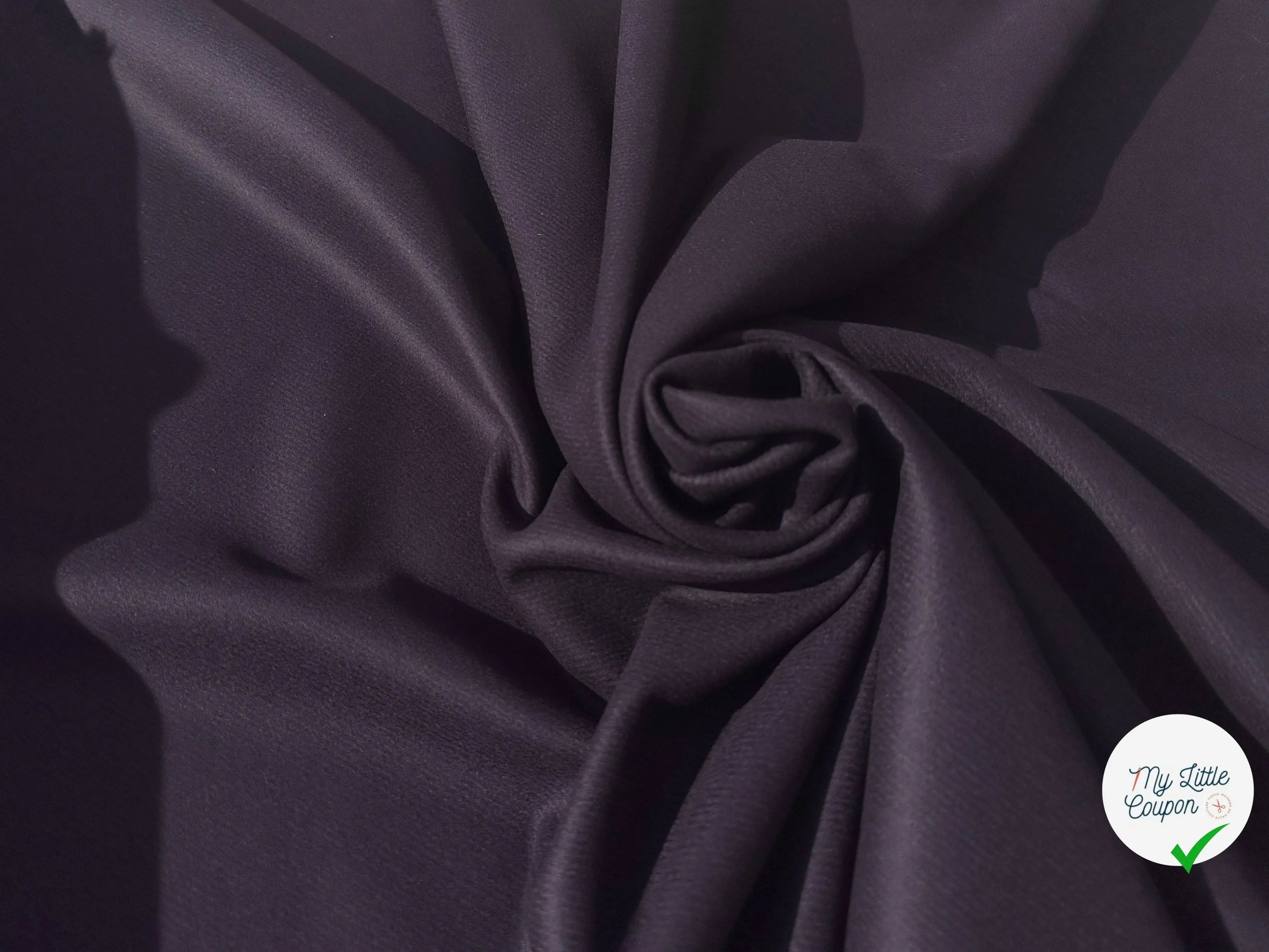 DRAP DE LAINE STRIÉE BLEU ELEGANT MSO