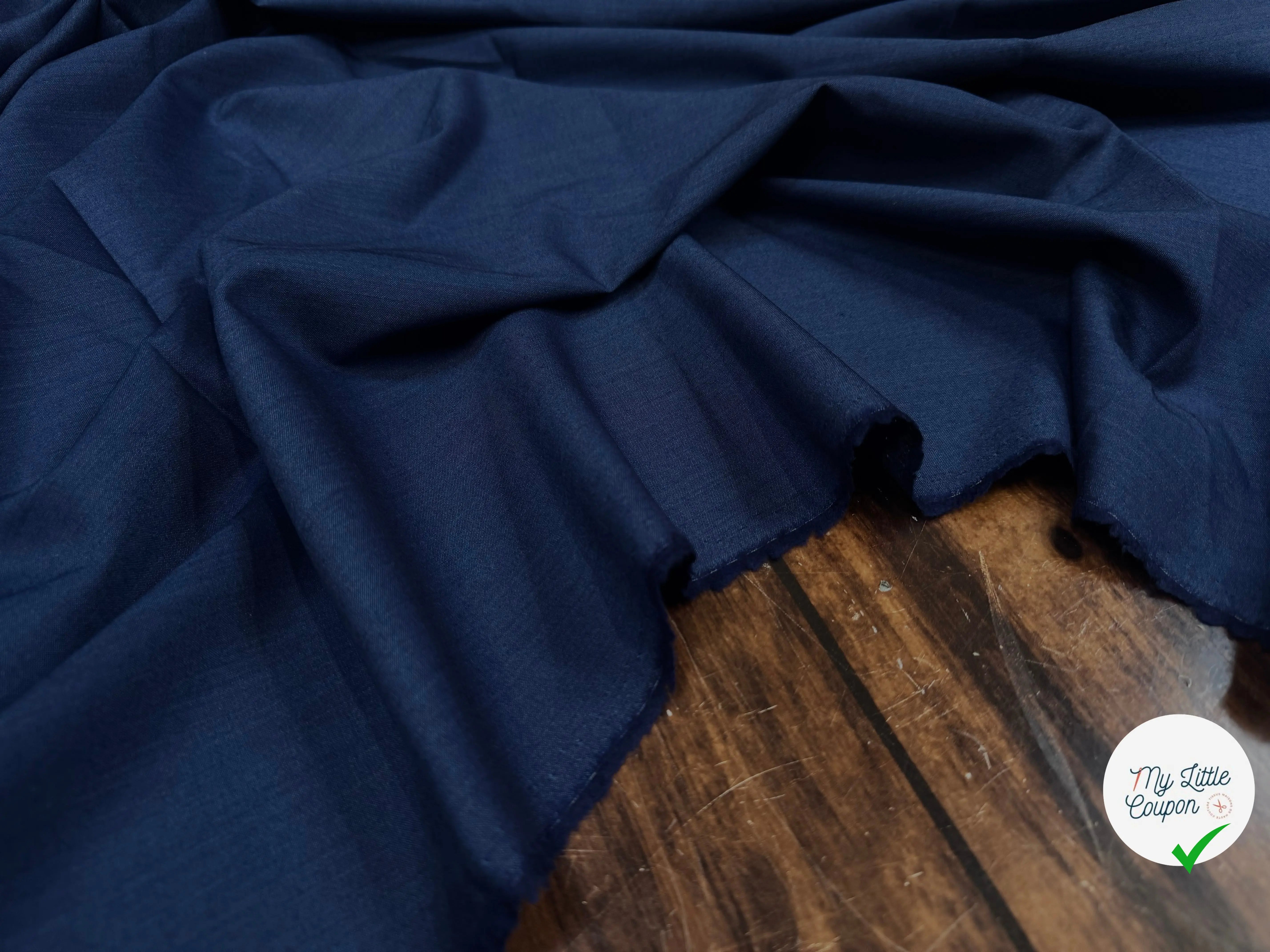 DRAPERIE 100% LAINE PRINCE SUPERBE BLEU - My Little Coupon
