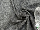 DRAPERIE CHEVRON DE LAINE GRIS CHINÉ TOUCHER DOUX - My Little Coupon