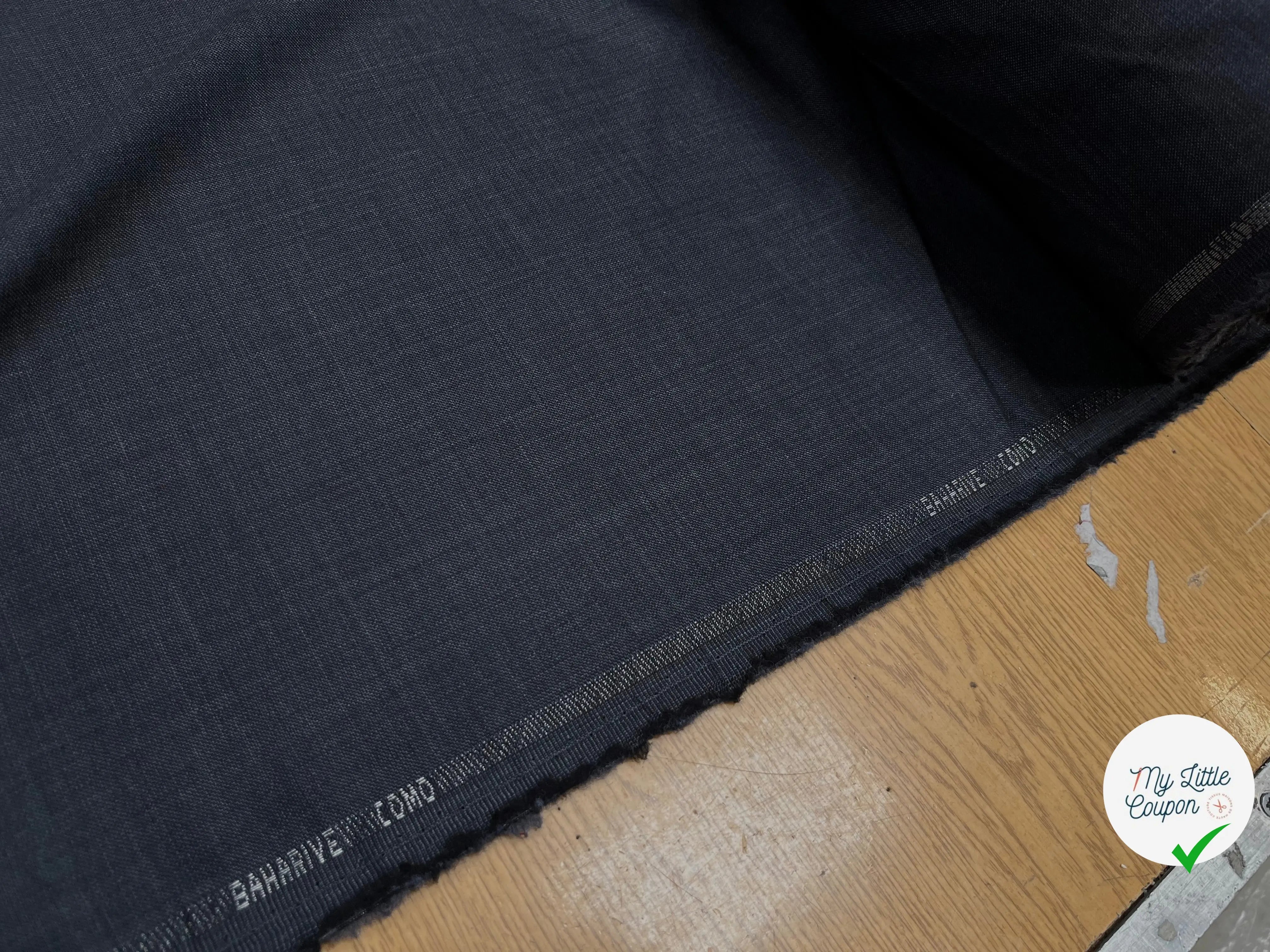 DRAPERIE DE LAINE BLEU JEAN DEPERLANTE - My Little Coupon