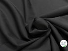 DRAPERIE DE LAINE ET VISCOSE FROIDE TRÈS BELLE TENUE STRETCH NOIR 55% LAINE VIERGE - My Little Coupon