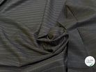 DRAPERIE DE LAINE GRATÉE BELLE TENUE NOIR RAYURES GRISES - My Little Coupon