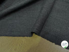 DRAPERIE DE LAINE GRISE FINE RAYURES BLANCHE 100%W - My Little Coupon