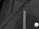 DRAPERIE DE LAINE NOIR SUPERBE RAYURES HORIZONTALES - My Little Coupon
