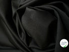 DRAPERIE DE LAINE NOIRE 95% LAINE - coupon de 3 mètres - My Little Coupon - tissu - coudre