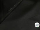 DRAPERIE DE LAINE NOIRE 95% LAINE - coupon de 3 mètres - My Little Coupon - tissu - coudre
