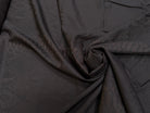 DRAPERIE DE LAINE PYTHON MARRON NOIR LÉGÈREMENT SATINÉE TRÈS CHIC - My Little Coupon