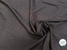 DRAPERIE DE LAINE PYTHON MARRON NOIR LÉGÈREMENT SATINÉE TRÈS CHIC - My Little Coupon