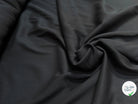 DRAPERIE DE LAINE SERGÉE TENUE LOURDE STRETCH NOIR - My Little Coupon