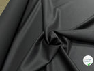 DRAPERIE DE LAINE STRETCH BEAU TOMBÉ ULTRA BELLE NOIR LÉGÈREMENT SATINÉ - My Little Coupon