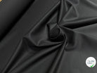 DRAPERIE DE LAINE STRETCH BEAU TOMBÉ ULTRA BELLE NOIR LÉGÈREMENT SATINÉ - My Little Coupon