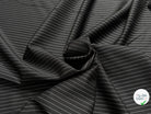 DRAPERIE DE LAINE STRETCH RAYURES TENNIS NOIR - My Little Coupon